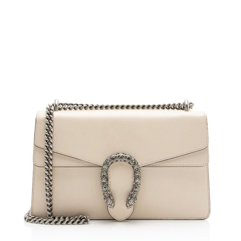 Gucci Leather Crystal Dionysus Medium Shoulder Bag